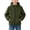 Army Green-0A, variant on Ultrave Boys Waterproof Hooded Rain Jacket Lightweight Full Zip Windproof Raincoat for Outdoor Fall Winter 4-15Y