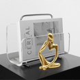 thumbnail image 3 of Thinker Statues and Sculptures, Resin Thinker Statue Ornaments, Abstract Style Sculptures, Housewarming Gifts, Living Room Dining Room Desk Decoration, 3 of 4
