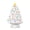 White, variant on Mr. Christmas 24 in. Nostalgic Ceramic Tree - Green