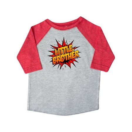 

Inktastic Little Brother Comic Book Gift Toddler Boy Girl T-Shirt