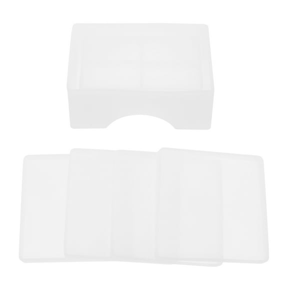 Coaster Mold Epoxy Ashtray Molds Dice Moulds for Resin Silicone Coasters Casting