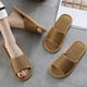 thumbnail image 5 of Dinheiro Pantuflas de ratán para Hombre en Verano, Viajes, Hotel, hogar, Zapatillas de ratán de bambú con Suelo de Madera, 5 of 6