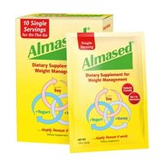 Almased Meal Replacement Shake Powder, 1.8 Oz Single Serving Packets, 10 Ct