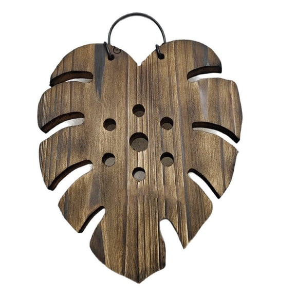 Frame Basket Container For Staghorn Ferns Climbing Plant Decorative Wall Planter With Iron Hook For Indoor Use