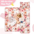 thumbnail image 4 of Pink Bichon Frise and Flower Toddler Nap Mats for Kids Preschool,Sleeping Mat Bag or Kids,Toddler Sleeping Bag,Toddler Nap Mat or Daycare, 4 of 6