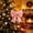 Pink, variant on Christmas Wreath Bow for Front Door,7.87 x 9.84 In Large Christmas Bows Wine Velvet Bow Winter Farmhouse Bow Xmas Tree Topper Ornament Bow for Xmas Holiday Party Lawn Yard Decor