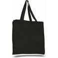 thumbnail image 3 of (12 Pack) Set of 12 Heavy Canvas Tote Bags with Full Gusset (Natural), 3 of 7