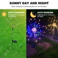 thumbnail image 3 of Luces solares para jardín con fuegos artificiales YOTOZU, 120 LED, 40 cables de cobre, 3 of 8