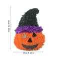 thumbnail image 2 of ReTeiv Hangs Halloween Flower Hanging Spider Wall Hanging Witch Hat Hanging Ornaments Hanging Ghost Pendant, 2 of 3