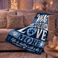 thumbnail image 6 of Rustic Dog Lover Artwork Life Is Better Dog, Playful Pet Portrait Pattern, Warm Flannel Blanket for Ranch House and Living Room, Dog Lovers Father's Day Gift, Pet Lover Home Decor, 6 of 9