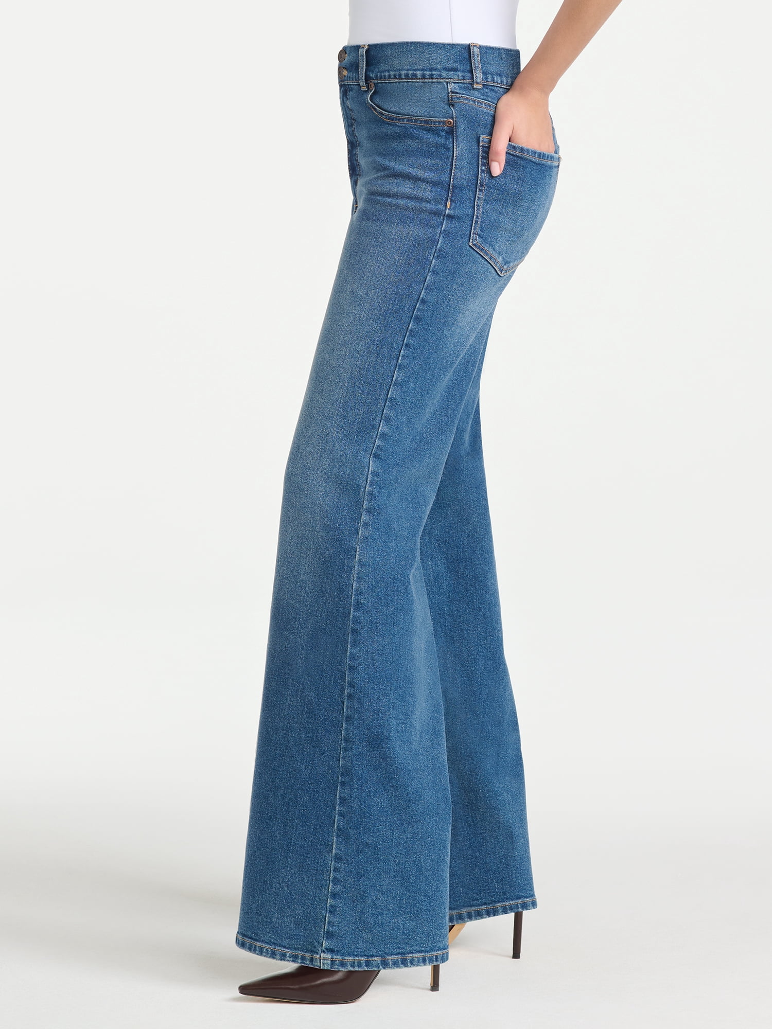 Sofia Vergara Women's Margot Wide Leg Crop, Sizes 0-20