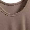 thumbnail image 5 of Dvkptbk Femmes Été Tops Mode Couleur Unie Sans Manches Col Rond Décontracté Tank Top Blouse Tops, 5 of 5