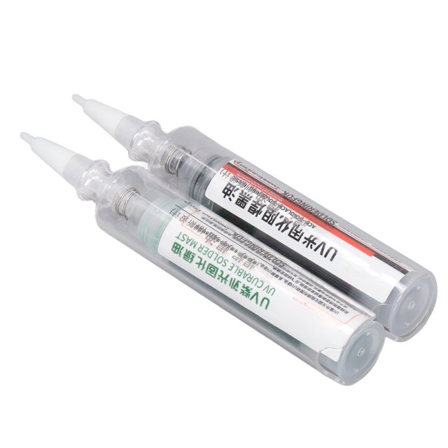 Tinta de curado con luz UV ANGGREK 10CC para PCB y reparación electrónica