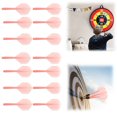 thumbnail image 2 of Dsseng Integrated Shaft And Flights Screw In One Accessories Plastic Anti Fall Apply To Soft Tip And Steel Tip （15pcs）, 2 of 8