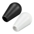 thumbnail image 3 of Ellipse Oval Joystick Rocker Ball Top Head Handle American Type Arcade Game DIY Parts Replacement White Black 2Pcs, 3 of 4