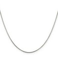 thumbnail image 2 of Finest Gold Sterling Silver 0.8 mm 14 in. Box Chain, 2 of 4