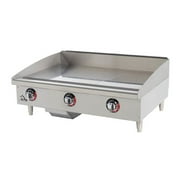 36 Electric Griddle w/ Thermostatic Controls - 1 Steel Plate, 208-240v