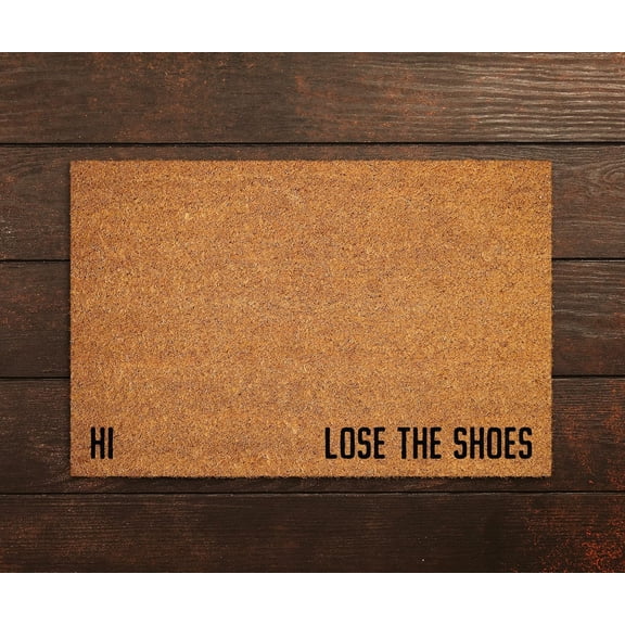 Hi Lose The Shoes Mats for Front Door Entry Front Porch Doormat Non-Slip Carpet Rugs Floor Mat Decorative for Home Bathroom Kitchen Indoor 20x32 Inch