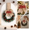 thumbnail image 7 of Qwtwty Christmas Wreath for Front Door, Winter Artificial Wreath Hanging Ornament for Xmas Wall Window Fireplace Decor, Christmas Decorations, 7 of 7
