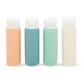 thumbnail image 1 of Conjunto de 4 Contenedores de Viaje Unique Bargains Botellas Portátiles de PP 1.76oz Azul Naranja Beige Verde, 1 of 5