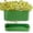 Green, variant on Bxaolu Seed Growing Tray, BPA Free PP Soil-Free Sprouting Tray Stackable Space-Saving Planting Pot for Growing Bean Sprouts, Broccoli, Alfalfa & Microgreens Sprouts Kit