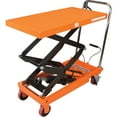 thumbnail image 1 of Hydraulic Scissor Lift Table, 35-3/4" L x 19-3/4" W, Steel, 770 lbs. Capacity, 1 of 1