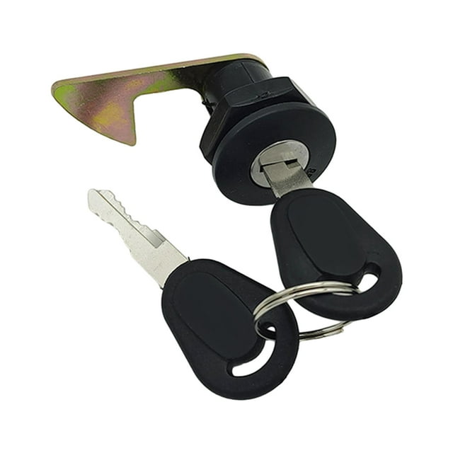 Cerradura trasera para maletero de motocicleta, cerradura para caja de maletero con 2 llaves de repuesto duraderas 29mm Zulema Cerradura del maletero trasero