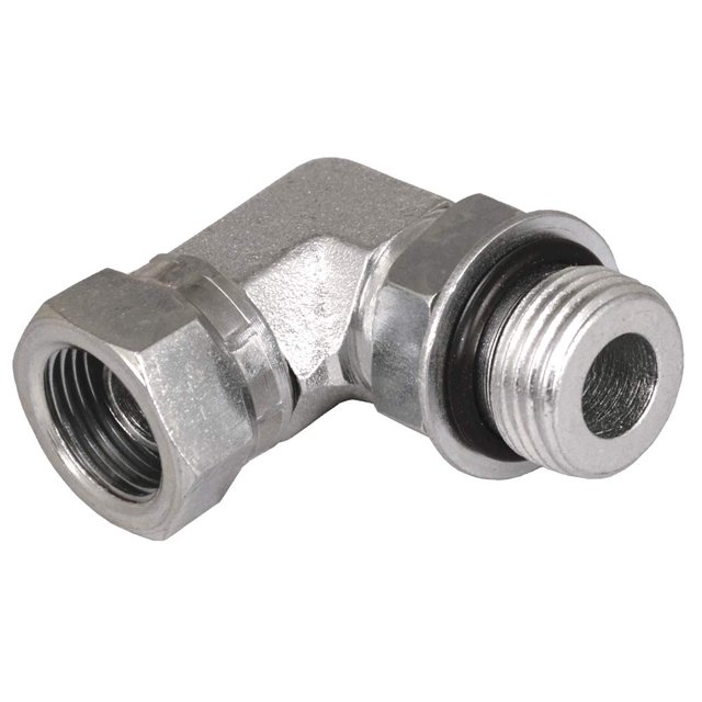 Adaptador hidraulico Apache 39006125 1/2" giratorio 90°