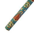 thumbnail image 6 of WUTYU 5 Sheets Christmas Wrapping Paper Sheets, Recycled Kraft Gift Wrapping Paper with Tags Stickers,Xmas Wrapping Paper for Gifts Wrapping Arts Crafts Decorations, 6 of 9