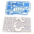 thumbnail image 1 of DIY Solar Powered Car Toy, Solar Powered Toy Develop Imagination Plastic Chinese English Manual Science Educational  for 10+ Years Old Children for Home Play, 1 of 8