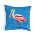 thumbnail image 2 of Betsy Drake KS549 12 x 12 in. Dicks Spoonbill Small No-Cord Indoor & Outdoor Pillow, 2 of 2