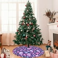 thumbnail image 7 of Picia Skull Rainbow Mushroom Print Christmas Tree Skirt , Christmas Tree Skirt Ornaments for Merry Christmas Holiday Party Decorations Indoor Outdoor-36", 7 of 7