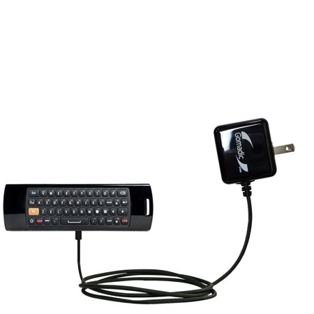 Gomadic Intelligent Compact AC Home Wall Charger suitable for the Mele F10 Fly Mouse Keyboard - High output power with a convenient, foldable plug des