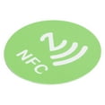 thumbnail image 3 of 20 Pcs Autocollants ID5200 NFC Étiquette Adhésive Ronde 40mm Étiquette Anti-Interférence avec Impression NFC Vert, 3 of 14