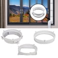 thumbnail image 4 of LEFU for Portable Air Conditioner Exhaust Hose Connector Kit, Duct Interface Tube Adapter for Mobile AC Units, Easy Installation, High-Quality PP Material, White (B1-180 Circular), 4 of 6