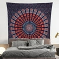 thumbnail image 2 of Gojian Handmade Indian hippie Bohemian Psychedelic Peacock Mandala Wall hanging College Dorm Beach Throws Table Cloth Bedding Tapestry, 2 of 6