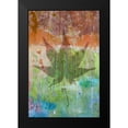 thumbnail image 2 of Mahan, Kathy 11x14 Black Modern Framed Museum Art Print Titled - Maple Leaf I, 2 of 5
