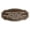 Walnut, variant on Victorian Please Do Not Flush Etiquette Sign (Walnut) - Small 3" X 6"