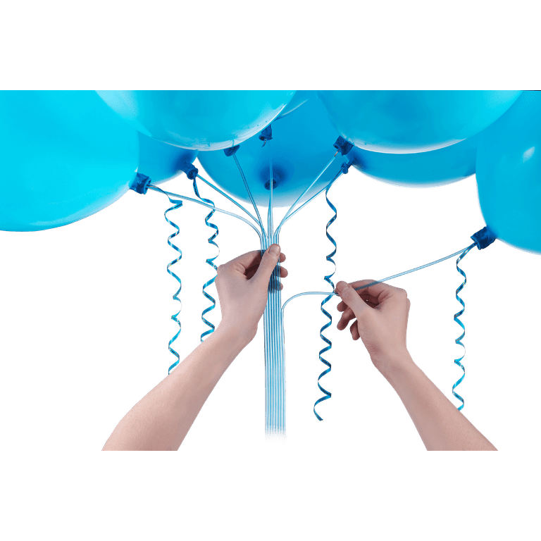 Bunch O Balloons Portable Party Balloon Electric Air Pump Starter Pack,  Includes 16ct 11in Self-Sealing Pink Latex Balloons 