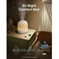 thumbnail image 4 of DREO Humidifier 409S, Humidifiers for Bedroom Baby, Ultra Quiet 28dB & 3L Top Fill Cool Mist Humidifier for Nursery, Smart Air humidifier for Plants, 1500+ RGB Night Light & Sleep Routine Trainer, 4 of 7