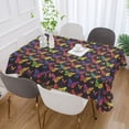 thumbnail image 5 of JSTEL Butterfly Print Rainbow Color Table Cloth Rectangle 60 x 120 Inch Tablecloth Anti Wrinkle Table Cover for Dining Kitchen Parties, 5 of 6