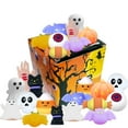 thumbnail image 2 of Halloween Squishy Toys, 24 PCS Mochi Squishies Bulk Toy for Fun, Halloween Party Favors, Trick or Treat Goodie Bags Filler Gifts Decorations, 2 of 6