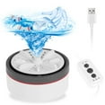 thumbnail image 2 of Portable Mini Washing Machine 27W Mini Turbine Washing Machine with 3 Timing Modes USB Powered Mini Turbine Washer with Suction Caps 4.7 Inch Diameter Mini Washer for Travel Home Underwea, 2 of 10