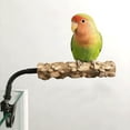 thumbnail image 5 of SeekLGT Bird Stand Adjustable and Portable Parrot Play Stand with Movable Training Set for Cockatiels Conures Lovebirds and Small Medium Parrots Black 1 Count, 5 of 9