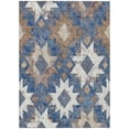 thumbnail image 2 of Addison Rugs Chantille Indoor/Outdoor Transitional Aztec Blue Machine Washable Rectangle Rug, 10' x 14', 2 of 8