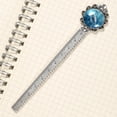 thumbnail image 3 of Dolphin Elegant Silver Lace-Edged Bookmark: Book Lover's Gift, 3 of 5