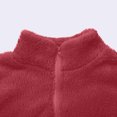 thumbnail image 5 of Jackets For Women Winter Casual Zip Up Sherpa Jacket Fleece High Neck Coats Lightweight Fall Outerwear With Pockets, 2XL, 5 of 8