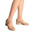 thumbnail image 7 of Women's Mary Jane Block Heel Pumps with Square Toe and Buckle Strap, 7 of 7