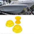 thumbnail image 2 of 3Pcs Marine Bow Roller Reduce Drag Molded Yellow PVC for RV Boat Trailer Motorhome, 2 of 3