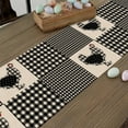 thumbnail image 5 of Farm Chicken Hen Animal Placemats Set of 4, Black White Buffalo Check Plaid Farmhouse Chick Dining Table Place Mats, Spring Summer Country Rustic Kitchen Decor Home Decoration 12 x 18 Inch, 5 of 6